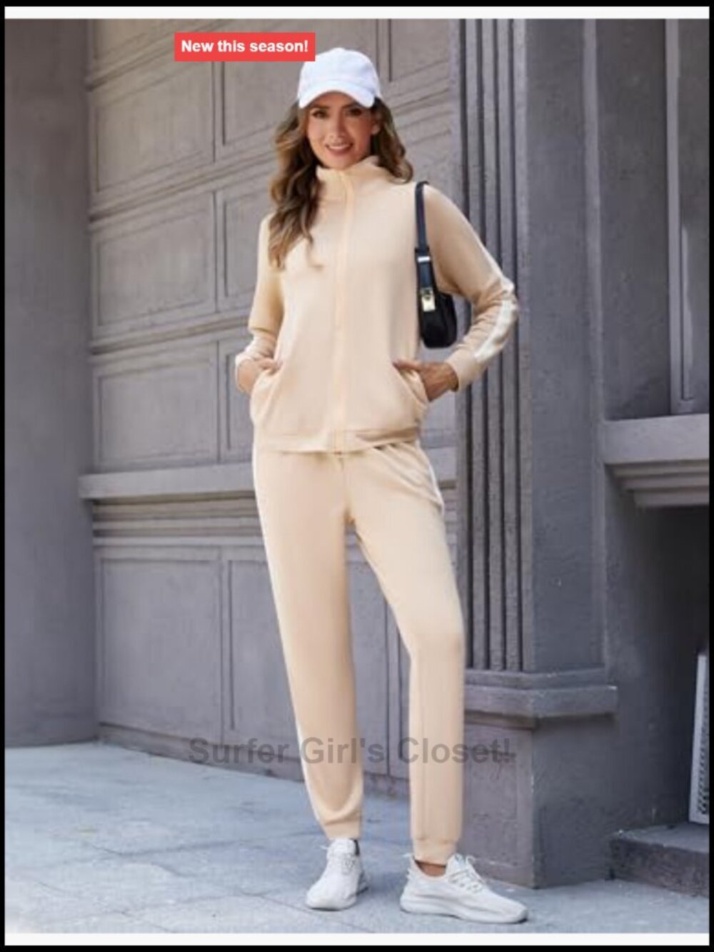 Long Sleeve Full Zip Tracksuit Set with Pockets Jogging Suit Sweatsuit - Picture 2 of 7